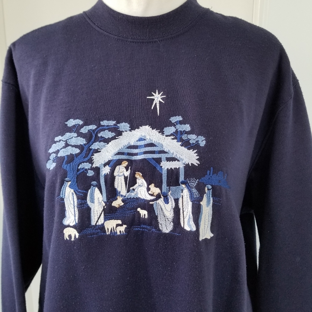 Nativity Scene Sweatshirt